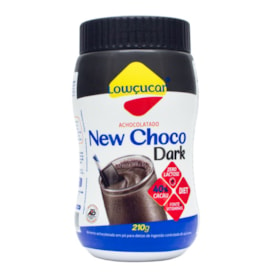 Achocolatado s/ Açúcar New Choco Dark  210g Lowçucar