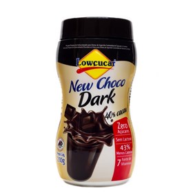 Achocolatado s/ Açúcar New Choco Dark  210g Lowçucar