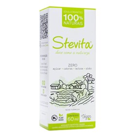 Adoçante De Stevia Líquido 60ml Stevita