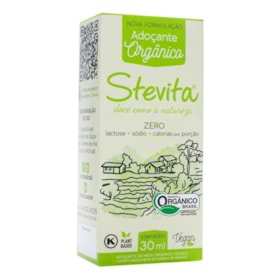 Adoçante De Stevia Líquido Orgânico 30ml