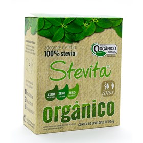 Adoçante De Stevia Orgânico Sachê 50x0,05g - Stevita