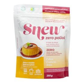 Adoçante Natural Em Pó Zero Poliol Snew 250g Chocolife