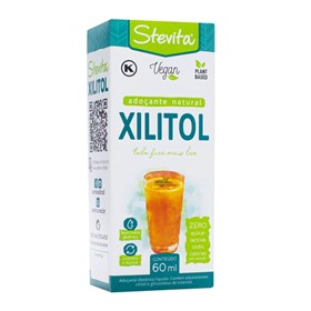 Adoçante Xilitol + Stevia 60ml Stevita