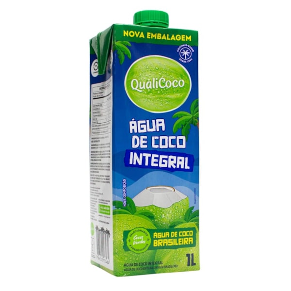 Água de Coco 100% Integral 1L Qualicoco