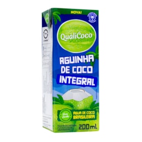 Aguinha De Coco Integral 200ml Qualicoco