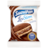 Alfajor Sabor Chocolate Ao Leite Levslim Zero Açúcar Display 12x25g Suavipan