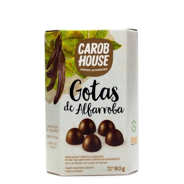 Alfarroba em Gotas 80g Carob House