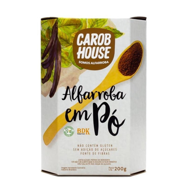 Alfarroba em Pó 200g Carob House