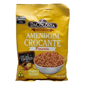 Amendoim Crocante Sabor Pimenta 90g Dacolonia