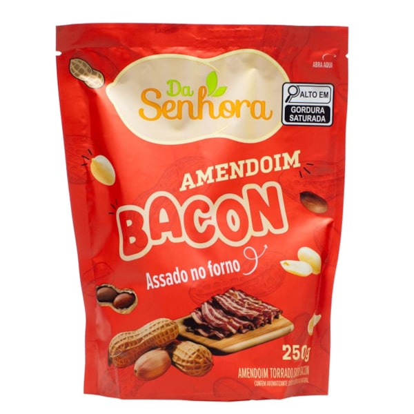 Amendoim Sabor Bacon 250g Senhora Pipoca