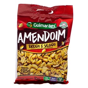 Amendoim Salgado 125g Guimarães