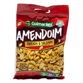 Amendoim Salgado 125g Guimarães