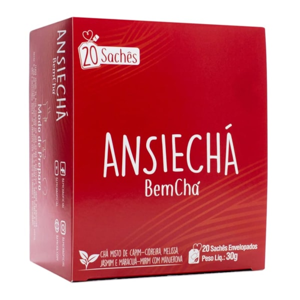 Ansiechá Misto C/ 20 Sachês Catarinense Pharma