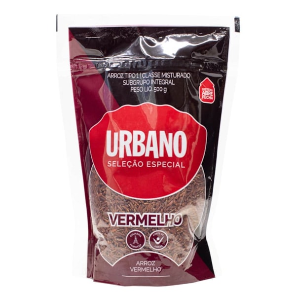 Arroz Vermelho Integral 500g Urbano