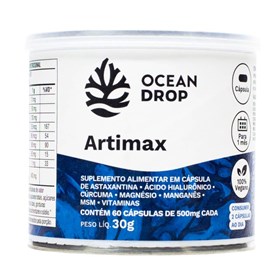 Artimax 60 Cápsulas 400mg Ocean Drop
