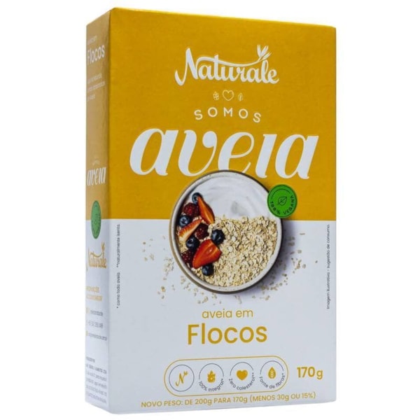 Aveia em flocos Naturale 170g