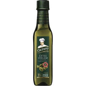 Azeite de Oliva Extra Virgem Cocinero 250ml - ideal para consumo - Sem Glúten