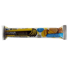 Barra Banana Orgânica Quinoa e Linhaça 27g - Banana Power