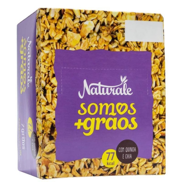 Barra de Cereal Naturale 7 Grãos 24x22g