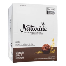 Barra De Cereal Naturale Brigadeiro Aveia e Chocolate Display 24X25G Naturale