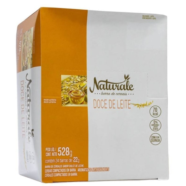 Barra de Cereal Naturale Doce de Leite 24x22g