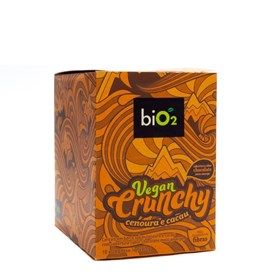Barra de Cereal Vegan Crunchy sabor Cenoura e Cacau Display 10x28g  BiO2