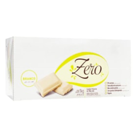 Barra de Chocolate Branco Zero Vegano Display 10x100g Divine