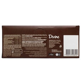 Barra de Chocolate Meio Amargo 50% Cacau s/ Glúten Display 14x90g – Divine