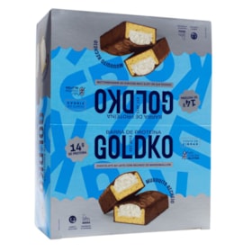 Barra De Proteína Ao Leite C/ Marshmallow Display 12X50g Goldko