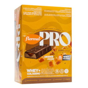 Barra De Proteína Caramelo Crocante 12X35g Flormel