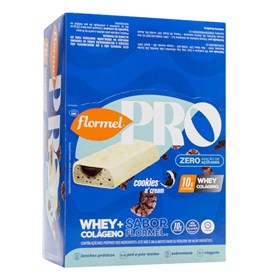 Barra De Proteína Cookies Cream 12X35g Flormel