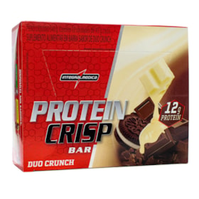 Barra De Proteína Crisp Sabor Duo Crunch Display 12X45g Integralmedica