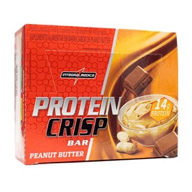 Barra de Proteína Crisp sabor Peanut Butter Display 12x45g - Integralmedica