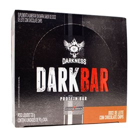 Barra de Proteína Darkness Whey sabor Doce de Leite c/ Chocolate Display 8x90g - Integralmedica