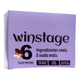 Barra de Proteína Sabor Amendoim c/ Chocolate Display 12x54g Winstage