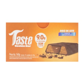 Barra De Proteína Sabor Doce De Leite Display 12X45g Mrs Taste