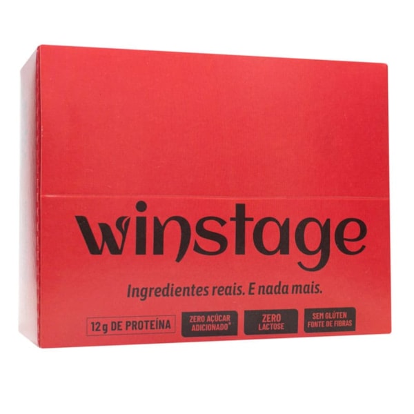 Barra De Proteína Sabor Morango Display 12X54g Winstage