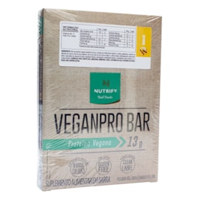 Barra De Proteína Veganpro Bar Baunilha Nibs Display 10X40G Nutrify