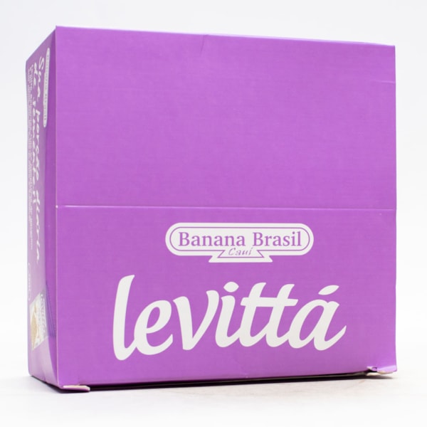 Barra Levittá Gergelim E Chia Display 24X10g Banana Brasil