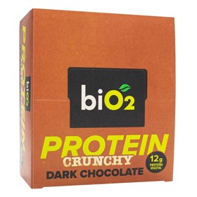 Barra Protein Crunchy Sabor Dark Chocolate Display 9X50g Bio2