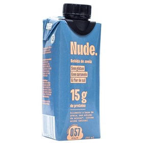 Bebida De Aveia Protein Sabor Caramelo & Flor De Sal 250ml Nude