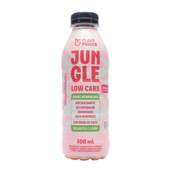 Bebida Funcional Low Carb Sabor Melancia E Limão 500ml Jungle