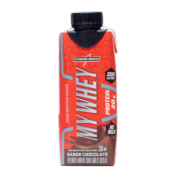 Bebida Proteica My Whey Sabor Chocolate 250ml Integralmedica