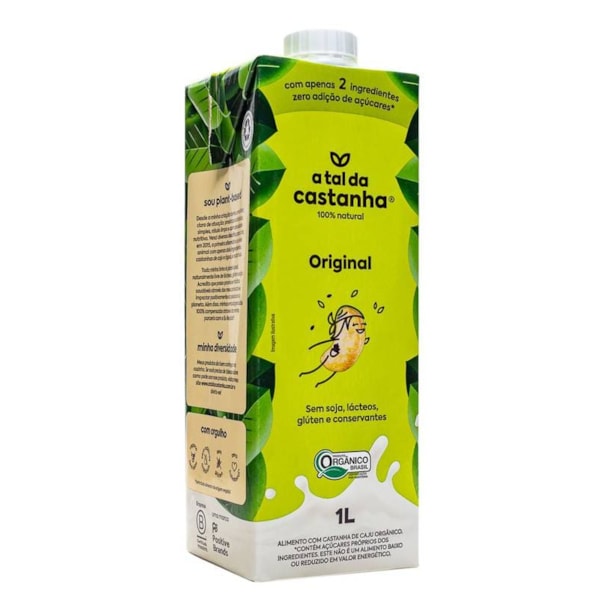 Bebida Vegetal Original 1L - A Tal da Castanha