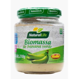 Biomassa de Banana Verde 210g Natural Life