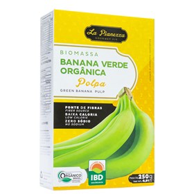 Biomassa de Banana Verde Polpa 250g - La Pianezza