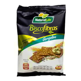 Biscofibras De Gergelim 150g Natural Life Biscofibras De Gergelim 150g Natural Life