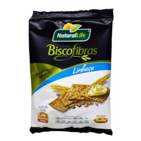 Biscofibras De Linhaca 150g Natural Life Biscofibras De Linhaca 150g Natural Life
