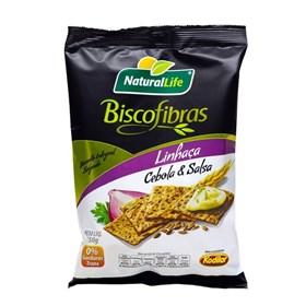 Biscofibras De Linhaca, Cebola E Salsa 150g Natural Life