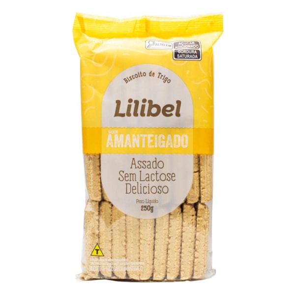 Biscoito Amanteigado 250g Lilibel